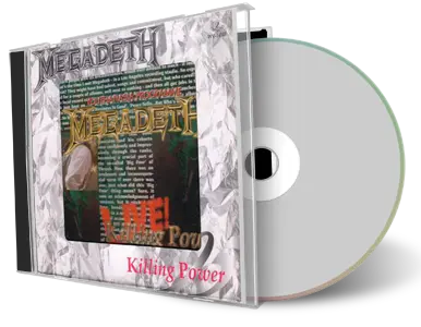 Front cover artwork of Megadeth Compilation CD Killing Power Soundboard