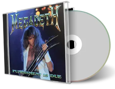 Front cover artwork of Megadeth Compilation CD Punishment Is Due Soundboard