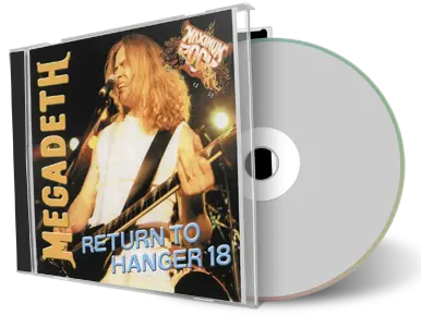 Front cover artwork of Megadeth Compilation CD Return To Hanger Audience