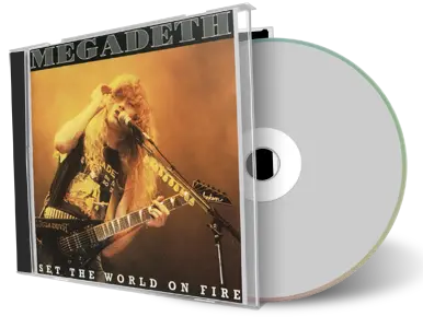 Front cover artwork of Megadeth Compilation CD Set The World On Fire Audience