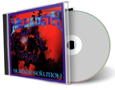 Front cover artwork of Megadeth Compilation CD Suicide Solution Audience