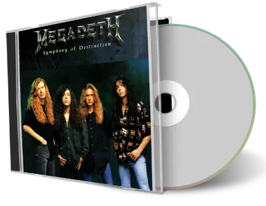 Front cover artwork of Megadeth Compilation CD Symphony Of Destruction Soundboard