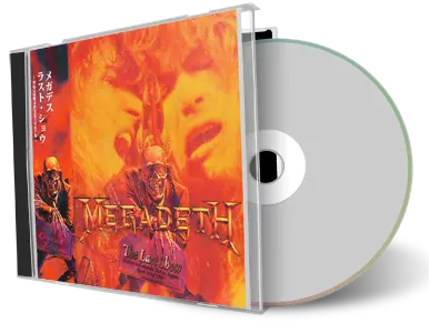 Front cover artwork of Megadeth Compilation CD The Last Show Audience