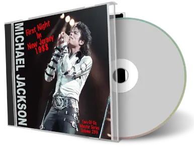 Front cover artwork of Michael Jackson 1988-10-03 CD East Rutherford Audience