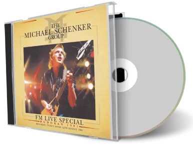 Front cover artwork of Michael Schenker 1981-12-08 CD Tokyo Soundboard