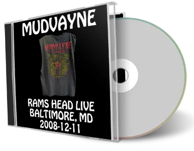 Front cover artwork of Mudvayne 2008-12-11 CD Baltimore Audience