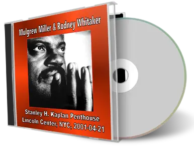 Front cover artwork of Mulgrew Miller And Rodney Whitaker 2001-04-21 CD New York City Audience