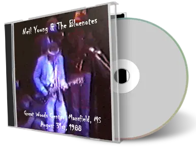 Front cover artwork of Neil Young 1988-08-31 CD Mansfield Audience