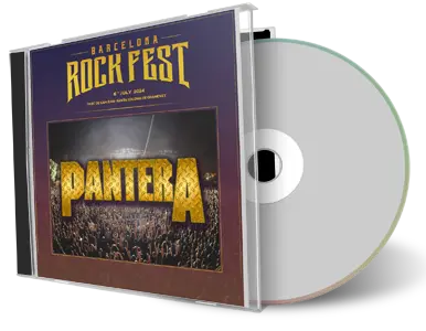 Front cover artwork of Pantera 2024-07-06 CD Barcelona Rock Fest Audience