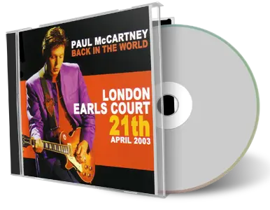 Front cover artwork of Paul Mccartney 2003-04-21 CD London Audience