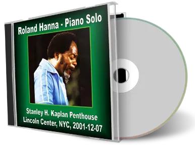 Front cover artwork of Roland Hanna 2001-12-07 CD New York Soundboard