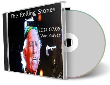 Front cover artwork of Rolling Stones 2024-07-05 CD Vancouver Audience