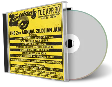 Front cover artwork of Zildjian Jam 2024-04-30 CD New Orleans Audience