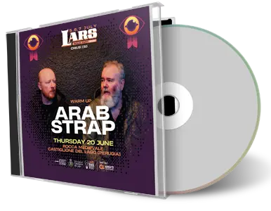 Front cover artwork of Arab Strap 2024-06-20 CD Castiglione Del Lago Audience