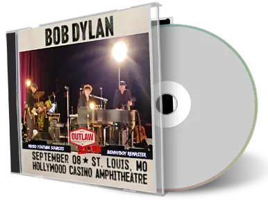 Front cover artwork of Bob Dylan 2024-09-08 CD St Louis Audience