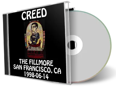 Front cover artwork of Creed 1998-06-14 CD San Francisco Soundboard