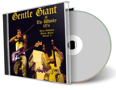 Front cover artwork of Gentle Giant 1974-10-11 CD West Hollywood Audience