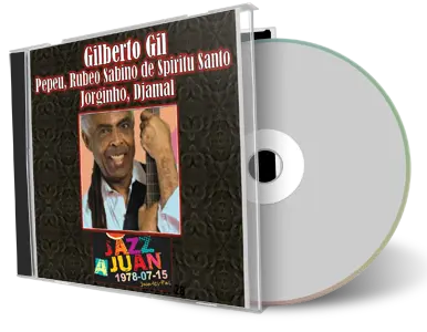 Front cover artwork of Gilberto Gil 1978-07-15 CD Juan-Les-Pins Soundboard