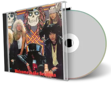 Front cover artwork of Guns N Roses Compilation CD Welcome To The Sessions Soundboard