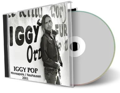 Front cover artwork of Iggy Pop 2001-05-16 CD Minneapolis Audience