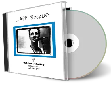 Front cover artwork of Jeff Buckley 1994-07-29 CD Santa Monica Audience