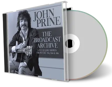 Front cover artwork of John Prine Compilation CD The Broadcast Archive Soundboard