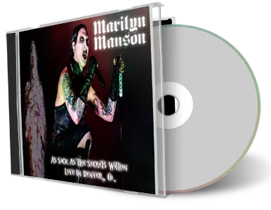 Front cover artwork of Marilyn Manson 2024-08-22 CD Denver Audience