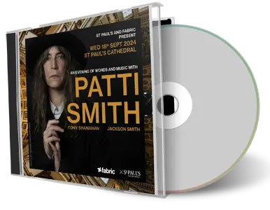 Front cover artwork of Patti Smith 2024-09-18 CD London Audience