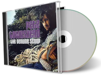 Front cover artwork of Pete Townshend Compilation CD The Genuine Scoop Soundboard