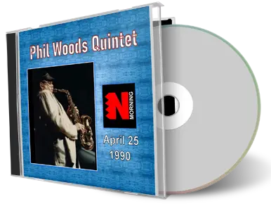 Front cover artwork of Phil Woods Quintet 1990-04-25 CD Paris Soundboard