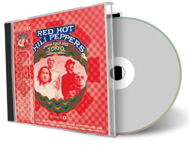 Front cover artwork of Red Hot Chili Peppers 2023-02-19 CD Tokyo Soundboard