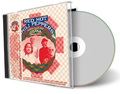 Front cover artwork of Red Hot Chili Peppers 2023-02-21 CD Osaka Soundboard