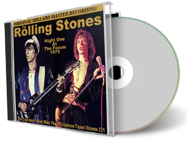 Front cover artwork of Rolling Stones 1975-07-09 CD Inglewood Audience