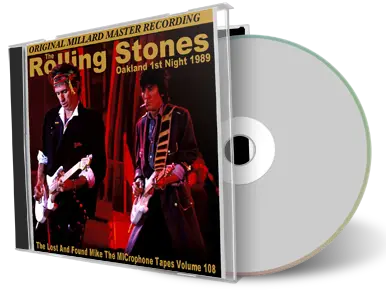 Front cover artwork of Rolling Stones 1989-11-04 CD Oakland Audience