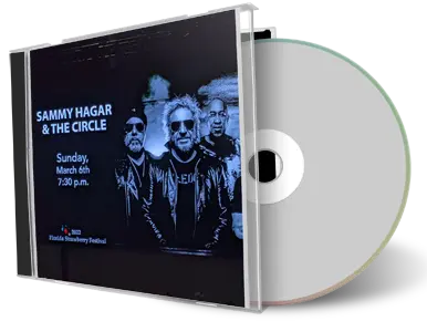 Front cover artwork of Sammy Hagar 2022-03-06 CD Plant City Audience