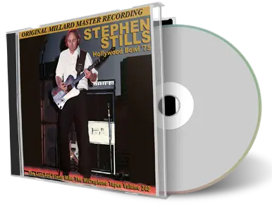 Front cover artwork of Stephen Stills 1975-07-25 CD Los Angeles Audience