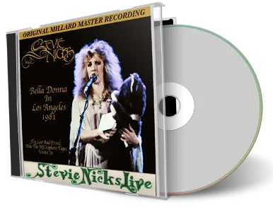 Front cover artwork of Stevie Nicks 1981-12-12 CD Los Angeles Audience