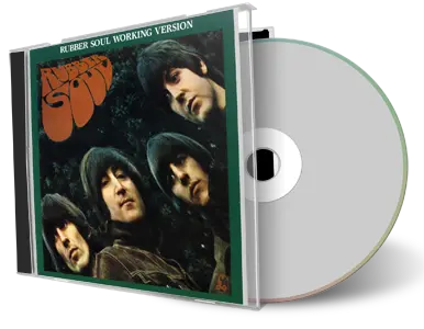 Front cover artwork of The Beatles Compilation CD Rubber Soul Working Version Soundboard