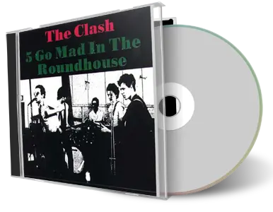 Front cover artwork of The Clash Compilation CD 5 Go Mad In The Roundhouse Audience