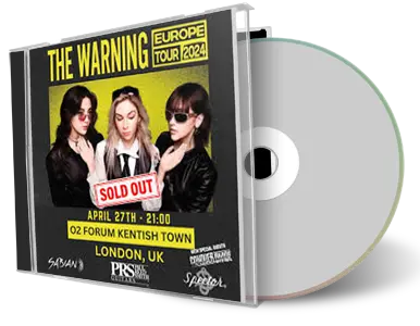 Front cover artwork of The Warning 2024-04-27 CD London Audience