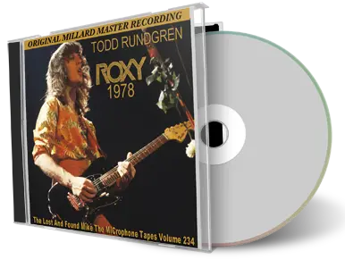 Front cover artwork of Todd Rundgren 1978-05-20 CD West Hollywood Audience