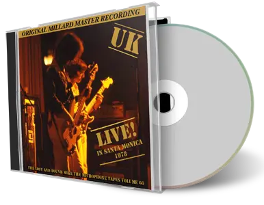 Front cover artwork of Uk 1978-07-28 CD Santa Monica Audience