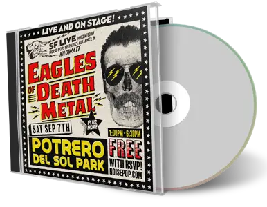 Front cover artwork of Eagles Of Death Metal 2024-09-07 CD San Francisco Audience