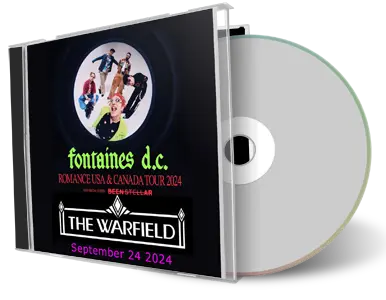 Front cover artwork of Fontaines Dc 2024-09-24 CD San Francisco Audience