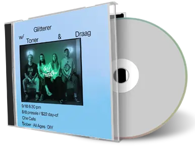 Front cover artwork of Glitterer 2024-09-18 CD La Jolla Audience