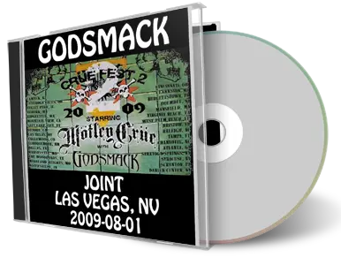 Front cover artwork of Godsmack 2009-08-01 CD Las Vegas Audience