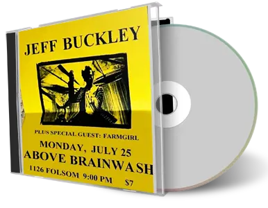 Front cover artwork of Jeff Buckley 1994-07-25 CD San Francisco Audience