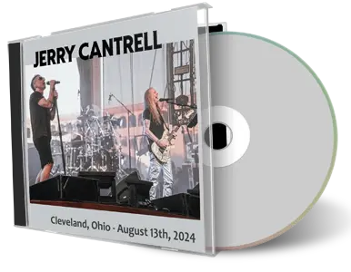 Front cover artwork of Jerry Cantrell 2024-08-13 CD Cleveland Audience