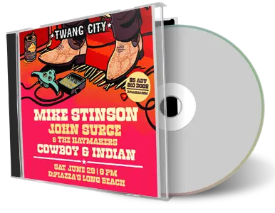 Front cover artwork of Mike Stinson 2024-06-29 CD Long Beach Audience