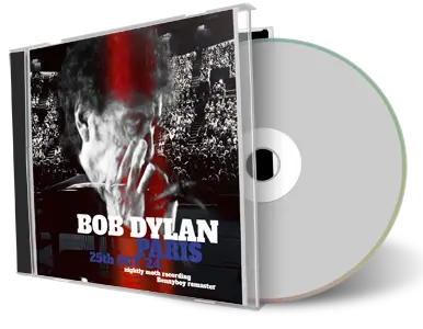 Front cover artwork of Bob Dylan 2024-10-25 CD Paris Audience